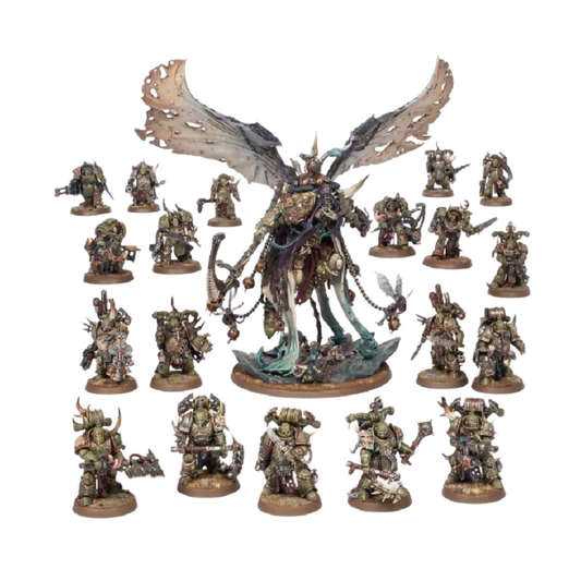 Death Guard – Council of The Death Lord (Unpainted) (Assembled) From Warhammer 40k on Wargame Trader