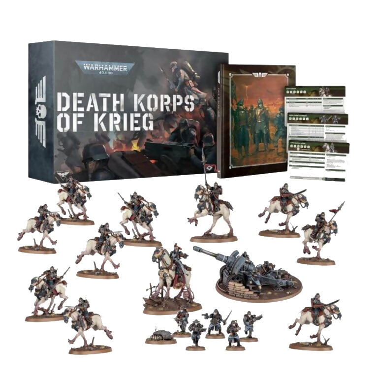 Death Korps of Krieg Army Set Unpainted New in Box Warhammer 40k Miniature
