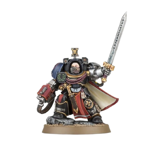 Deathwatch Terminator Captain (Unpainted) (Assembled) From Warhammer 40K on Wargame Trader