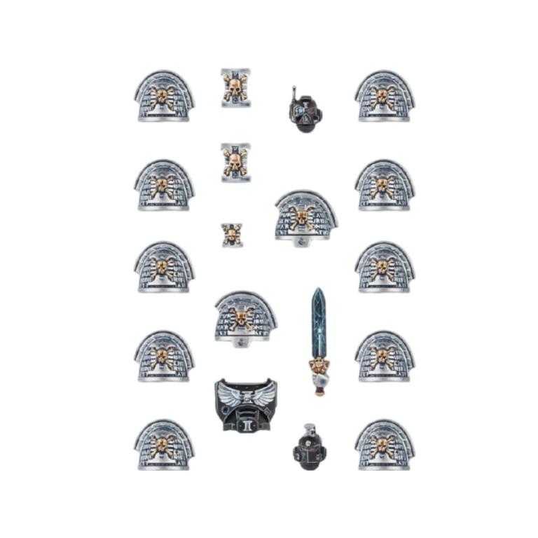 Deathwatch Upgrades (Unpainted) (Assembled) From Warhammer 40K