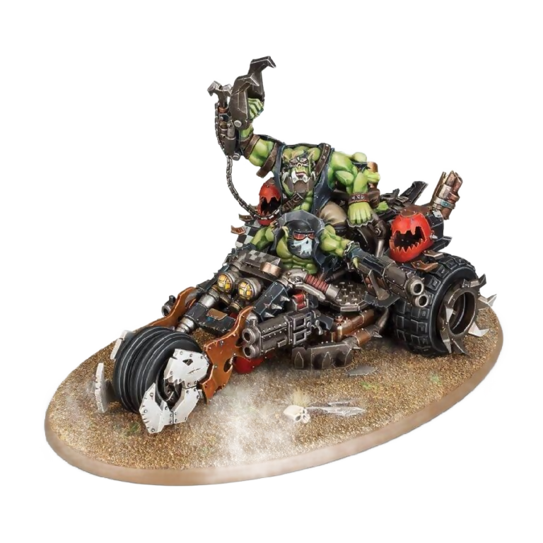 Deffkilla Wartrike (Custom Painted) (Assembled) From Warhammer 40k on Wargame Trader