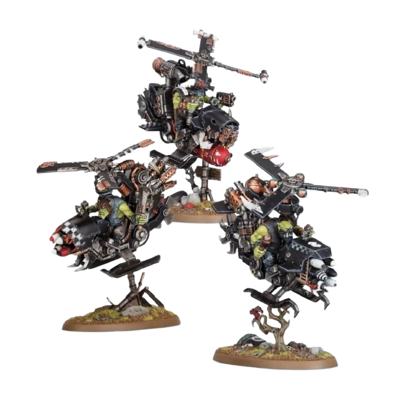 Deffkoptas (Custom Painted) (Assembled) From Warhammer 40k on Wargame Trader