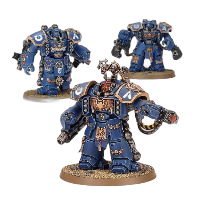 Devastator Squad (Unpainted) (Assembled) From Warhammer 40K