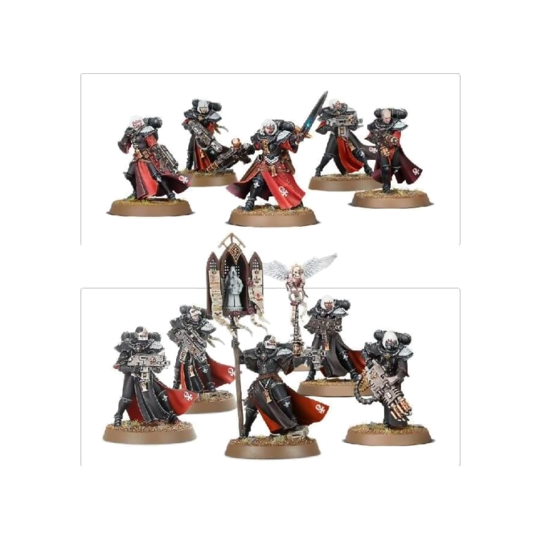 Dominions & Celestians (Unpainted) (Assembled) From Warhammer 40k