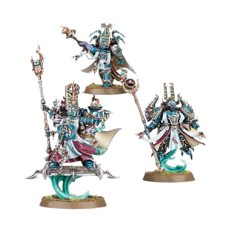 Exalted Sorcerers (Custom Painted) (Assembled) From Warhammer 40k on Wargame Trader