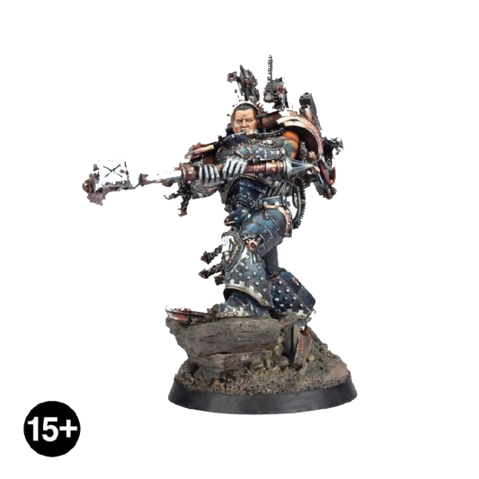 Ferrus Manus, Primarch of The Iron Hands Legion – A Forge World Miniature New In Box Ferrus Manus, Primarch of The Iron Hands Legion – A Forge World Miniature, First Release Year: 2013. Material: Resin. Factions: Legiones Astartes. (Unpainted) (New In Box) -- Embark on a legendary journey in Warhammer On Wargame Trader