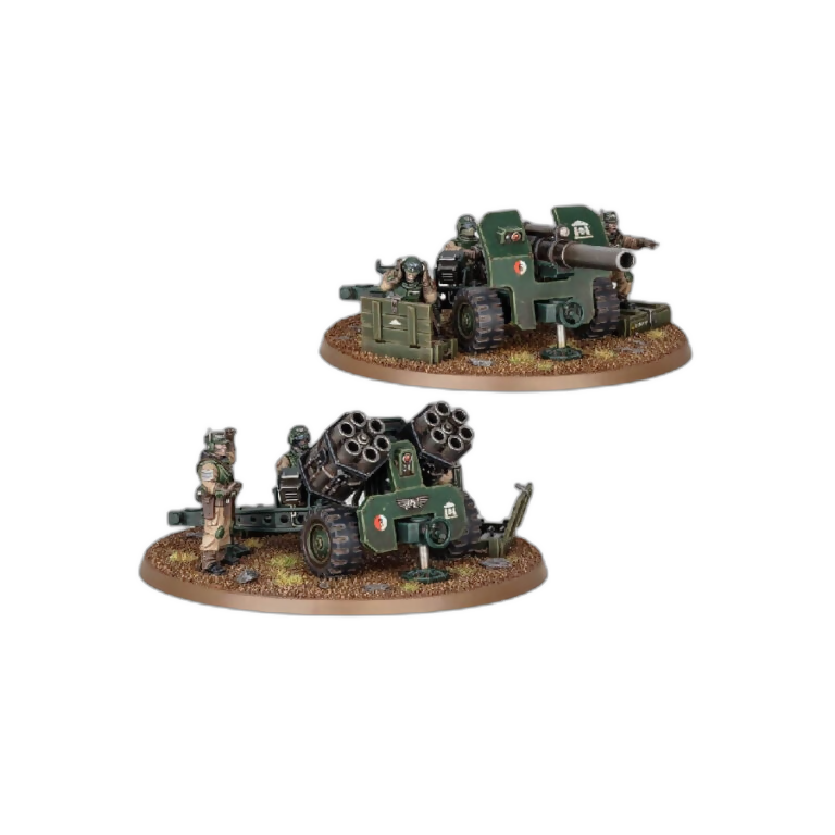Field Ordnance Battery (Unpainted) (Assembled) From Warhammer 40k
