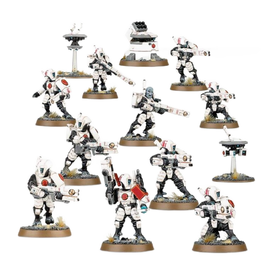 Fire Warriors Strike Team (Unpainted) (Assembled) From Warhammer 40k on Wargame Trader