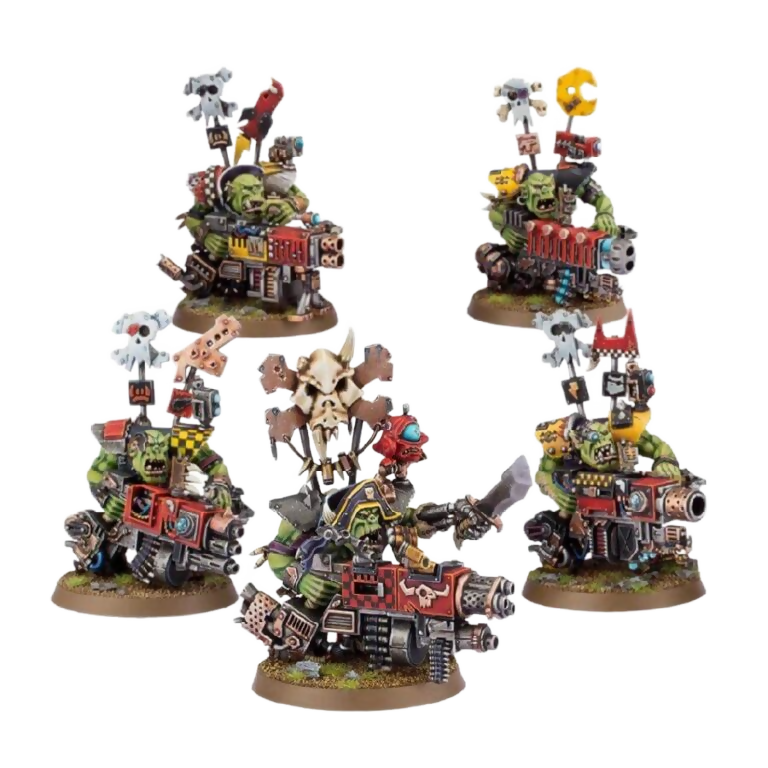 Flash Gitz (Unpainted) (Assembled) From Warhammer 40k