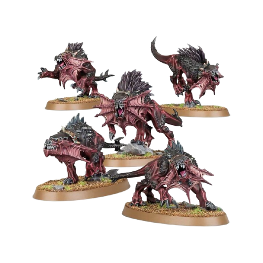 Flesh Hounds (Custom Painted) (Assembled) From Warhammer 40k on Wargame Trader