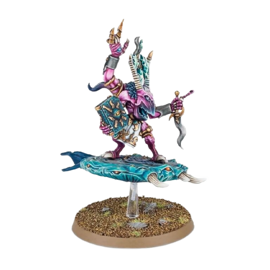 Fluxmaster, Herald of Tzeentch (Unpainted) (Assembled) From Warhammer 40k on Wargame Trader