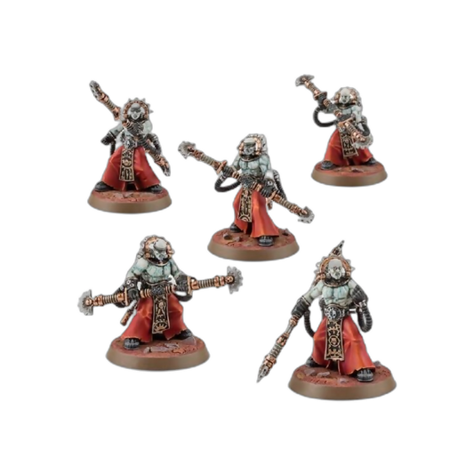 Fulgurite Electro-Priests (Unpainted) (Assembled) From Warhammer 40k on Wargame Trader