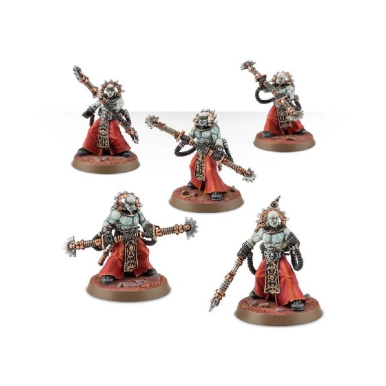 Fulgurite Electro Priests Unpainted New on Sprue Warhammer 40k Miniature