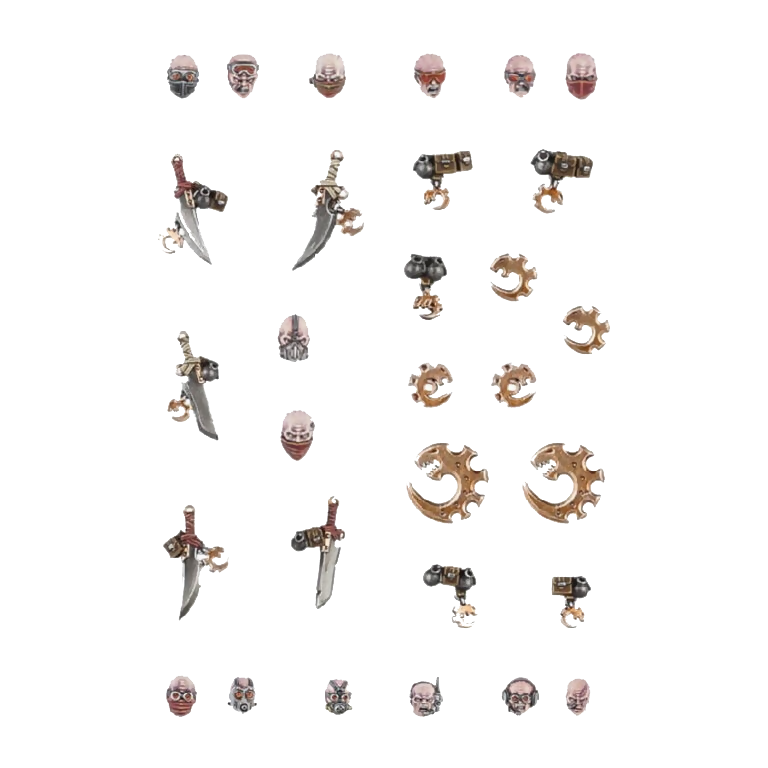 Genestealer Cults Upgrade Frame (Unpainted) (Assembled) From Warhammer 40k