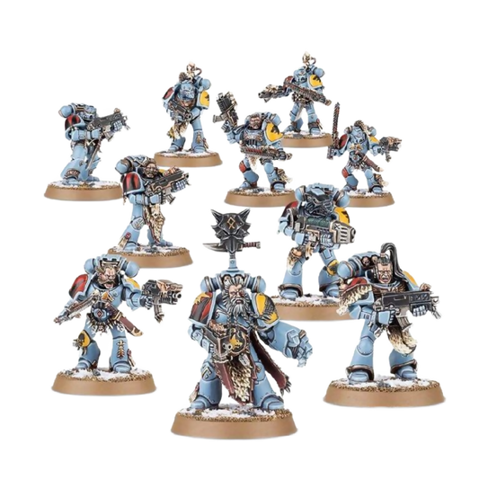 Grey Hunters (Unpainted) (Assembled) From Warhammer 40k on Wargame Trader