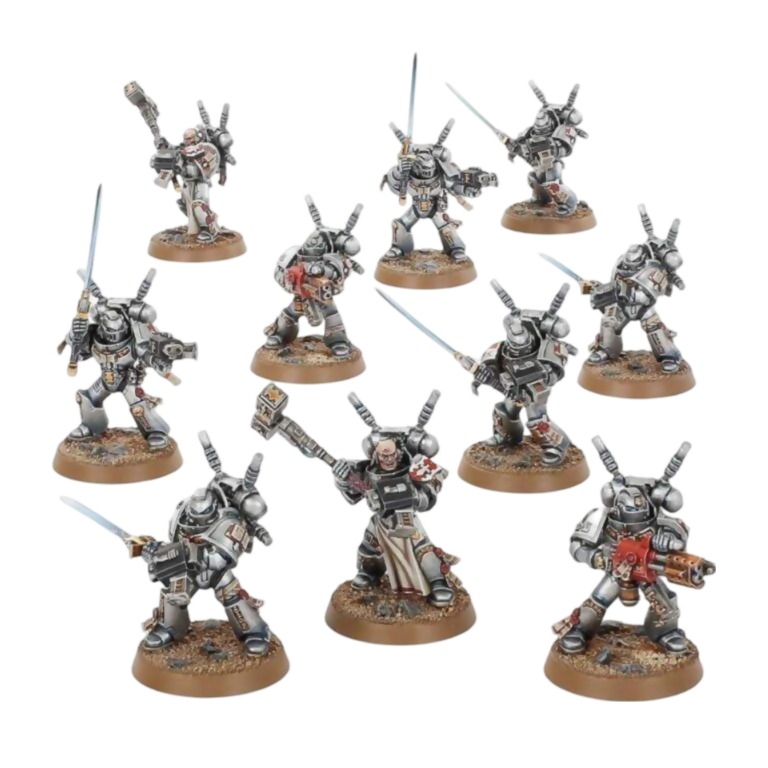 Grey Knights Interceptor Squad Warhammer 40k Miniature