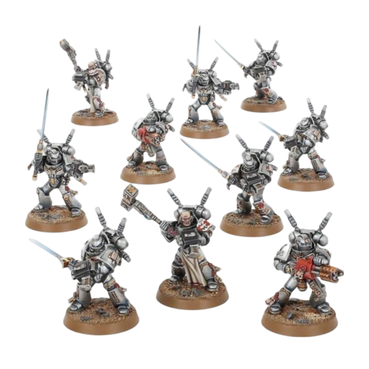 Grey Knights Interceptor Squad (Custom Painted) (Assembled) From Warhammer 40k on Wargame Trader