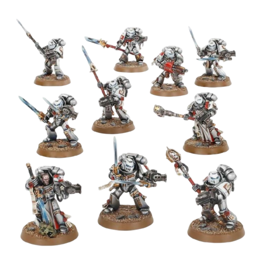 Grey Knights Purifier Squad Unpainted New in Box Warhammer 40k Miniature