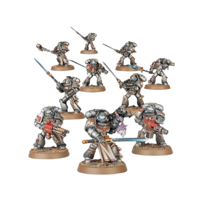 Grey Knights Strike Squad (Custom Painted) (Assembled) From Warhammer 40k on Wargame Trader