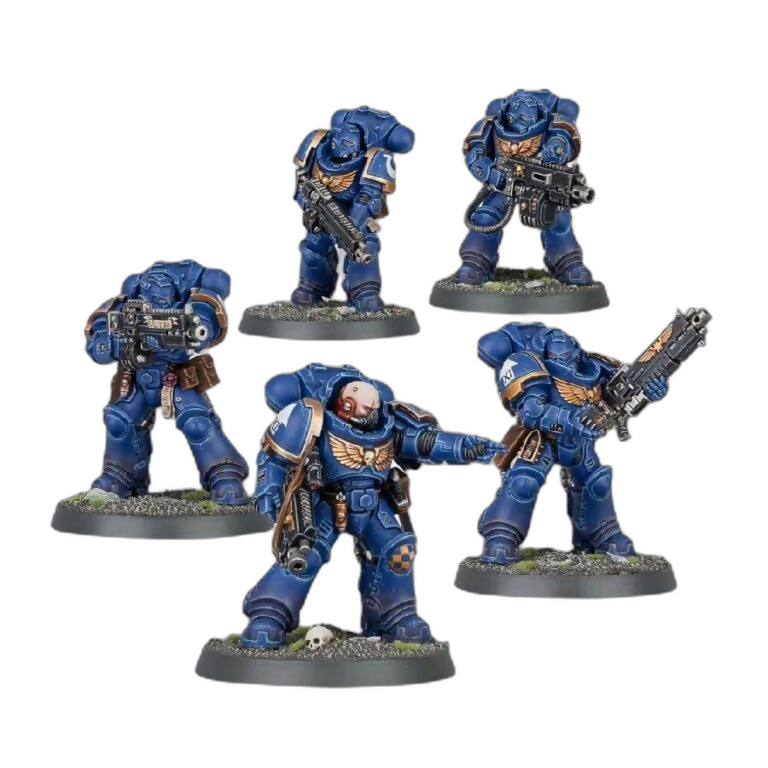 Heavy Intercessors (Custom Painted) (Assembled) From Warhammer 40k on Wargame Trader