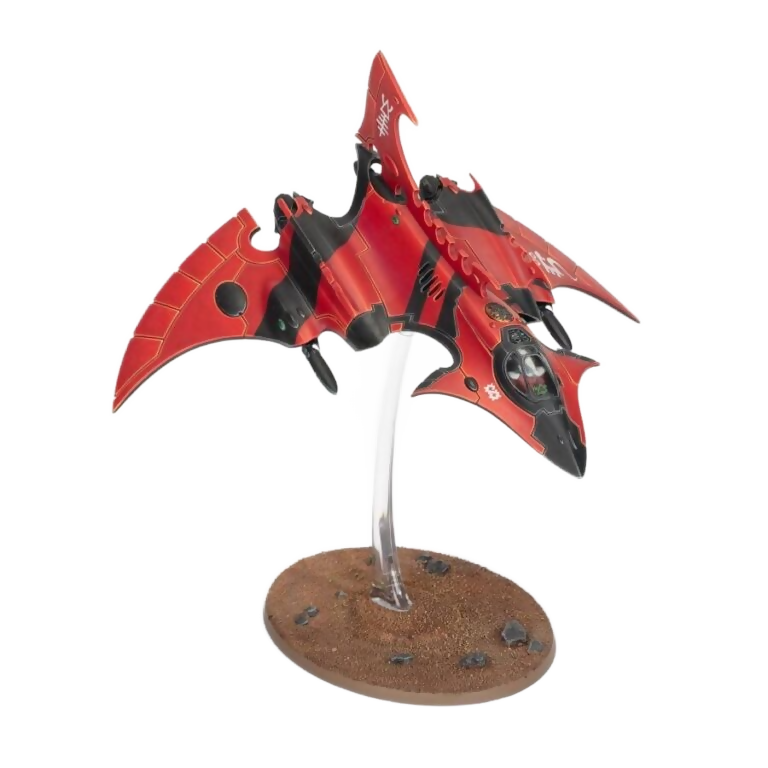 Hemlock Wraithfighter (Unpainted) (Assembled) From Warhammer 40k