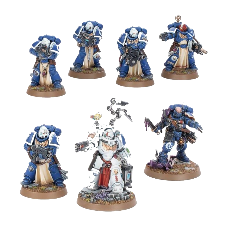Heroes of the Chapter (Custom Painted) (Assembled) From Warhammer 40k