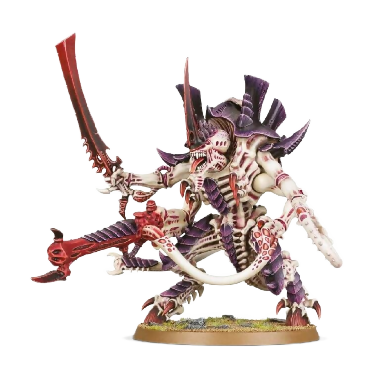 Hive Tyrant (Unpainted) (Assembled) From Warhammer 40k