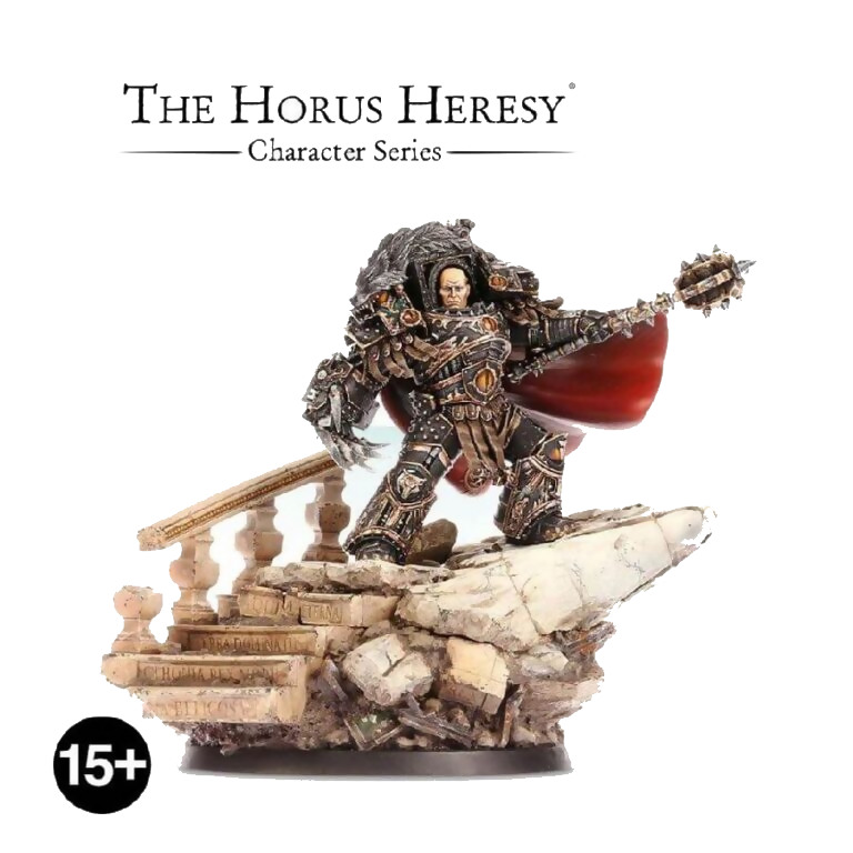 Horus the Warmaster, Primarch of the Sons of Horus Legion – A Forge World Miniature (Custom Painted) (Assembled) From Warhammer 40k