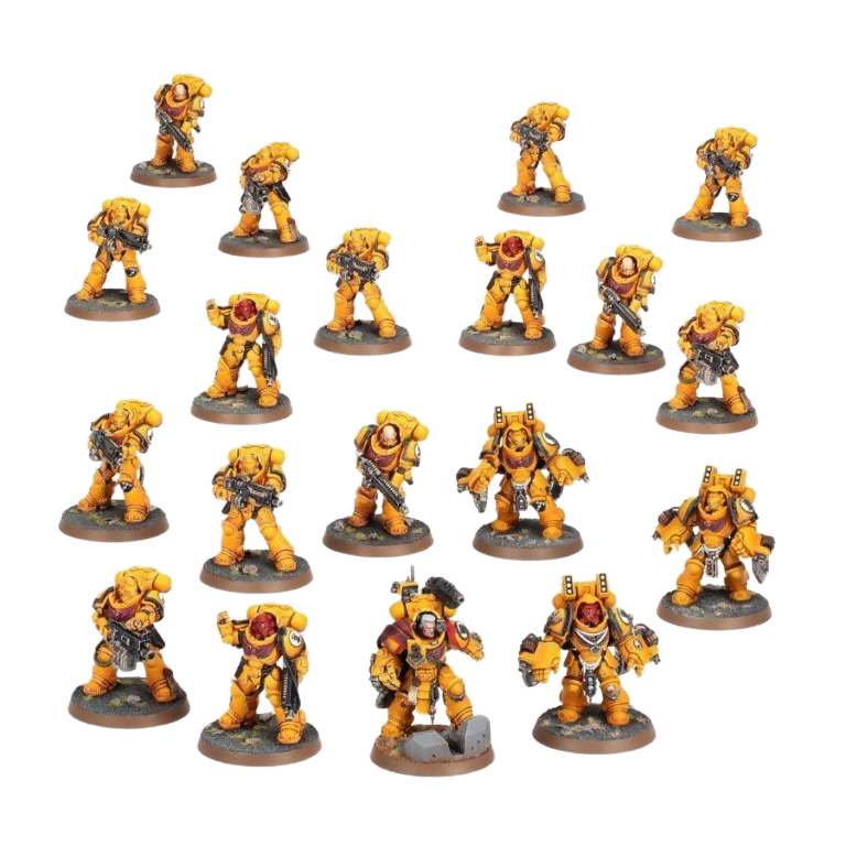 Imperial Fists – Bastion Strike Force (Unpainted) (Assembled) From Warhammer 40k on Wargame Trader