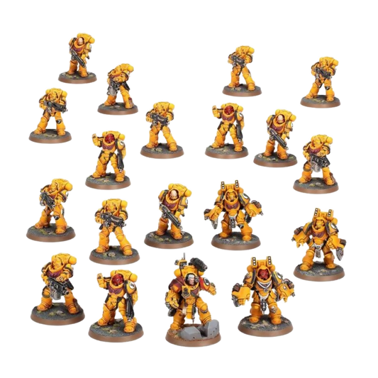 Imperial Fists – Bastion Strike Force (Custom Painted) (Assembled) From Warhammer 40k on Wargame Trader