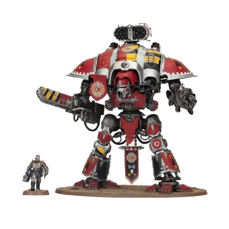 Imperial Knight Gallant (Unpainted) (Assembled) From Warhammer 40k