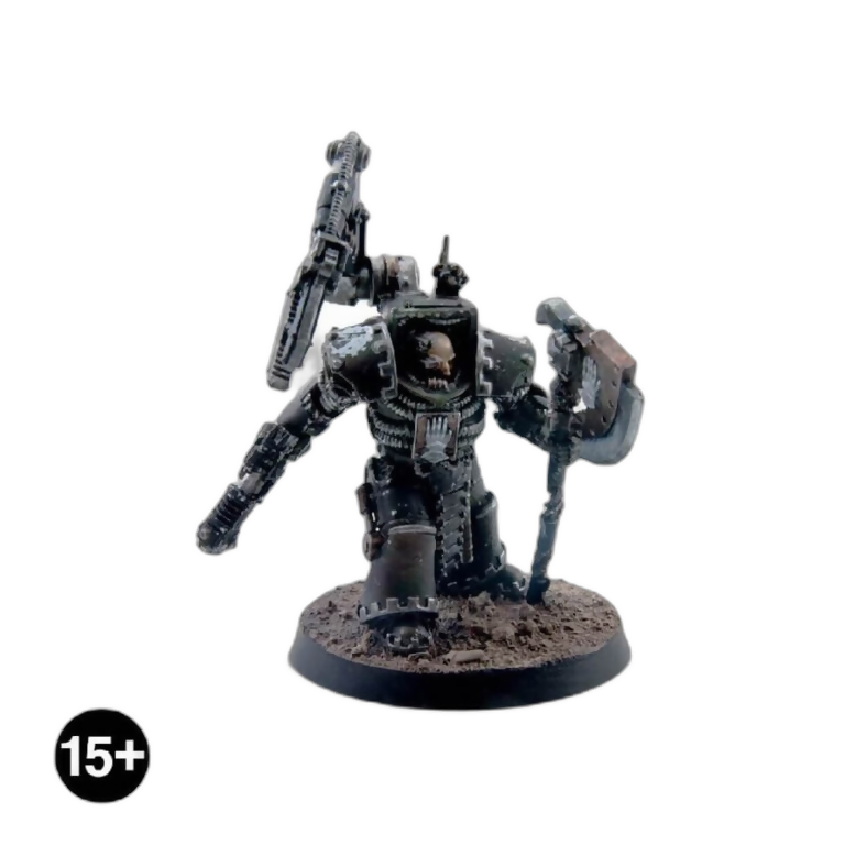 Iron Hands Iron Father Unpainted New in Box Warhammer 40k Miniature