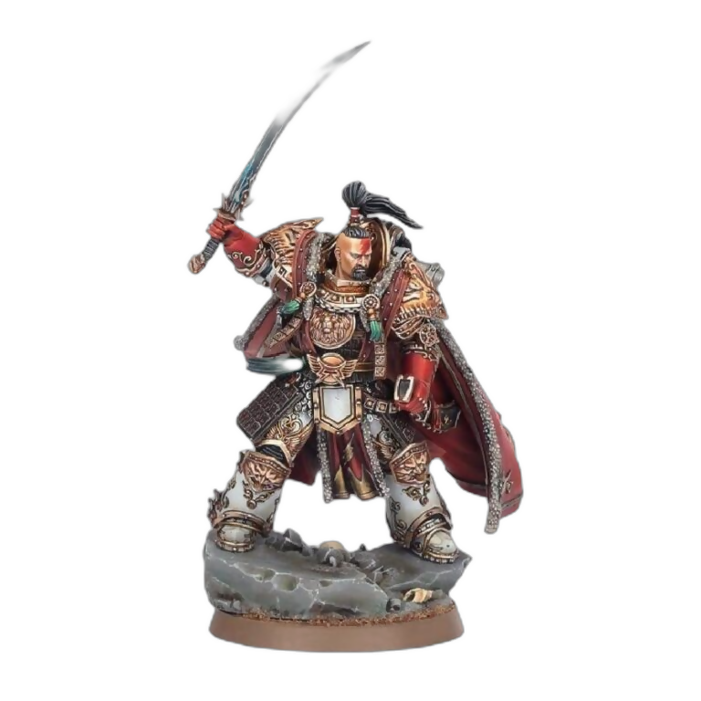 Jaghatai Khan, Primarch of The White Scars Legion – A Forge World Miniature (Custom Painted) (Assembled) From Warhammer 40k