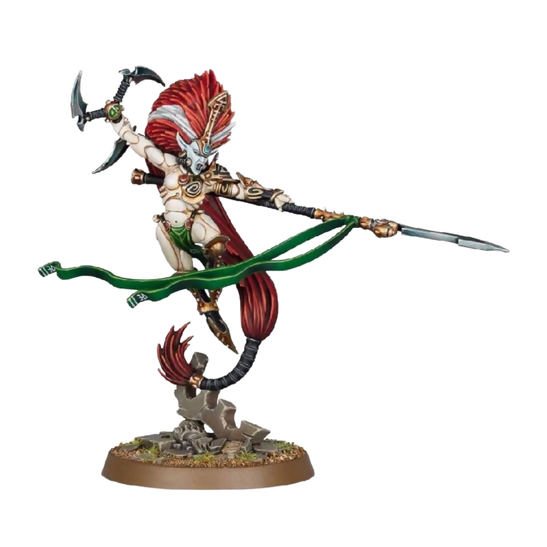 Jain Zar (Unpainted) (Assembled) From Warhammer 40k