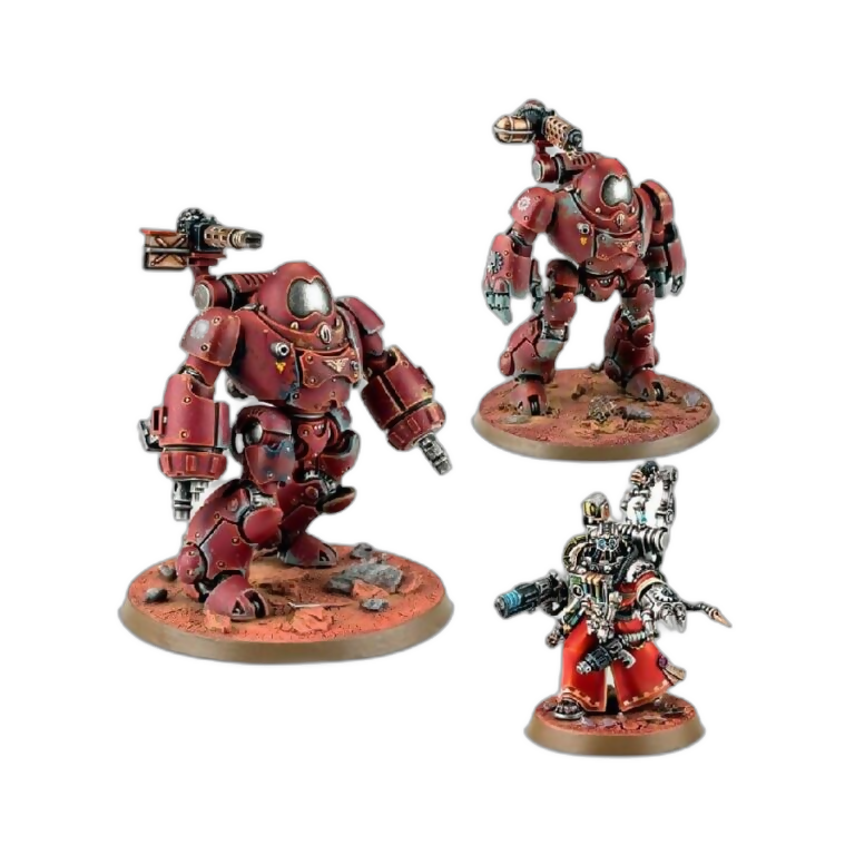 Kastelan Robots (Custom Painted) (Assembled) From Warhammer 40k on Wargame Trader
