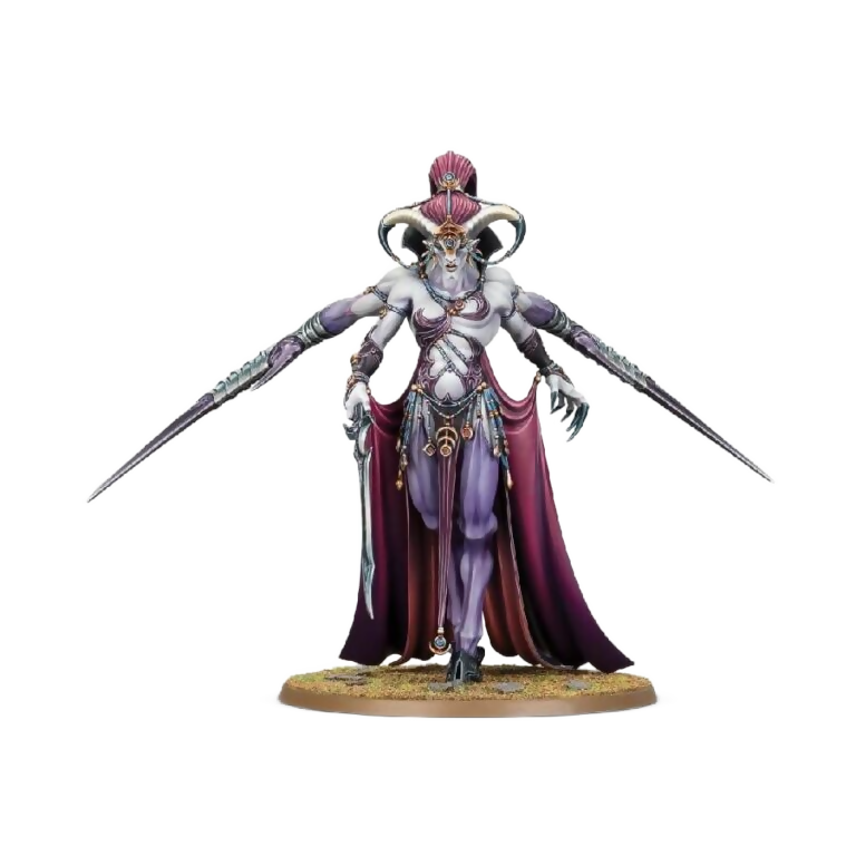 Keeper of Secrets (Unpainted) (Assembled) From Warhammer 40k