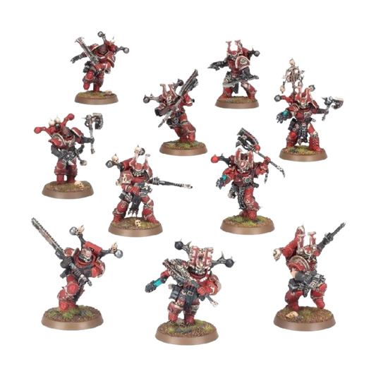 Khorne Berzerkers Unpainted New in Box Warhammer 40k Miniature