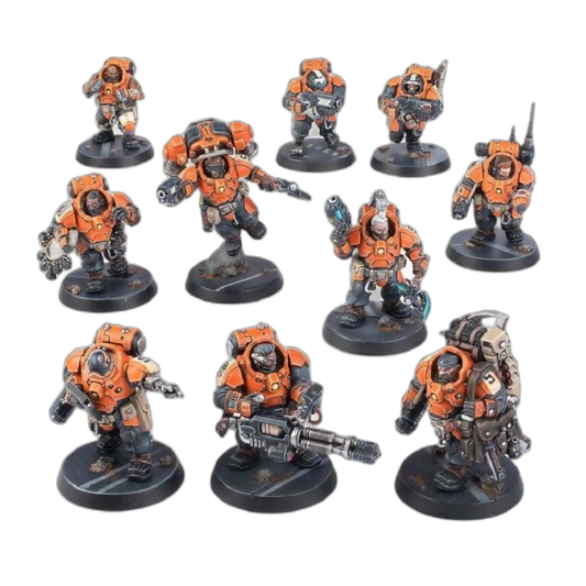 Kill Team: Hearthkyn Salvagers (Custom Painted) (Assembled) From Warhammer 40k on Wargame Trader