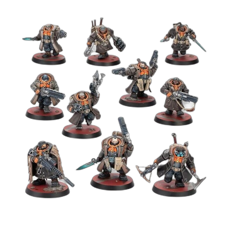 Kill Team: Hernkyn Yaegirs (Custom Painted) (Assembled) From Warhammer 40k