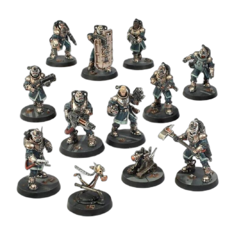 Kill Team: Imperial Navy Breachers (Custom Painted) (Assembled) From Warhammer 40k on Wargame Trader