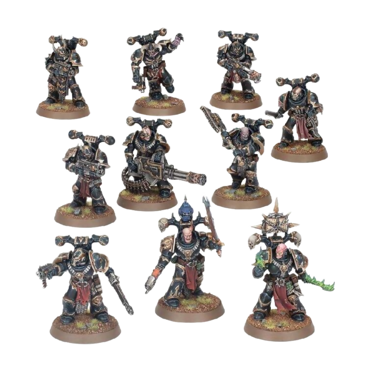 Kill Team: Legionaries (Unpainted) (Assembled) From Warhammer 40k