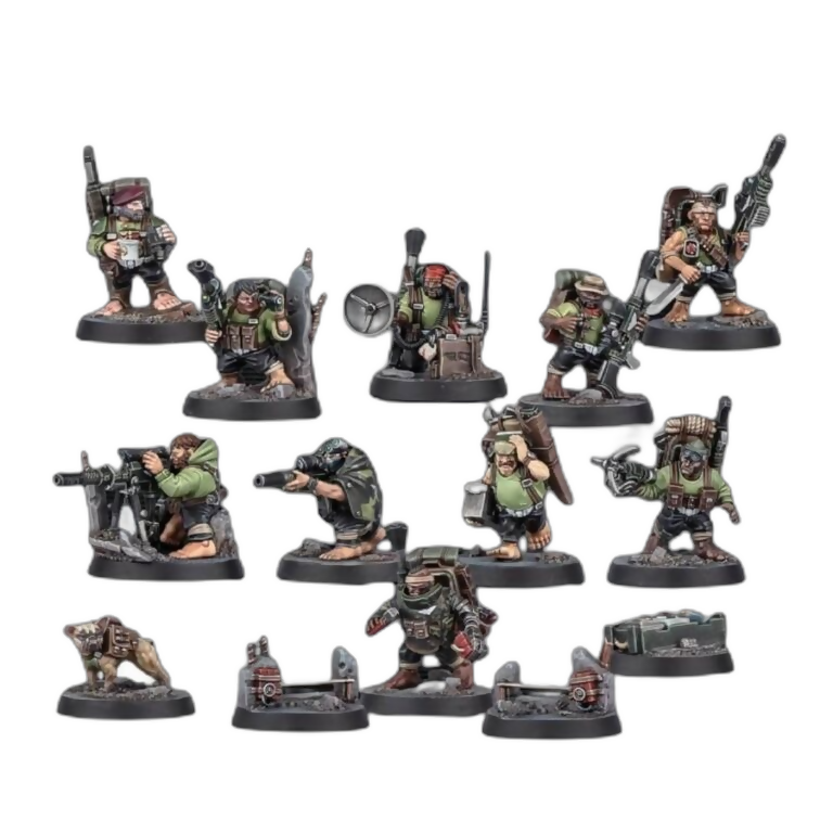 Kill Team: Ratlings (Unpainted) (Assembled)