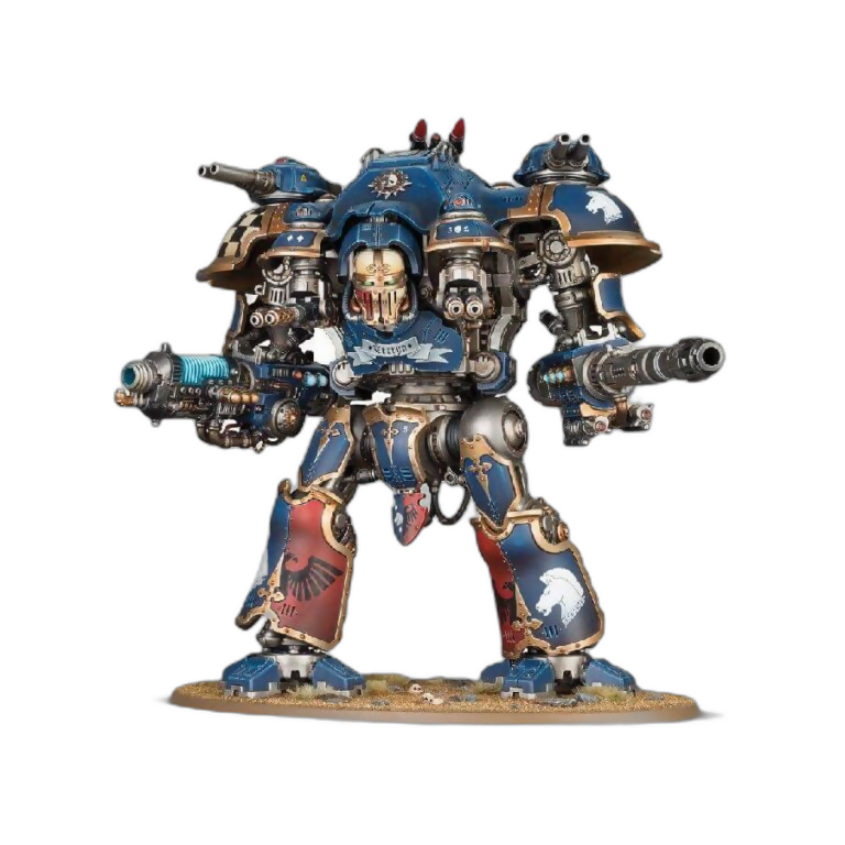 Knight Castellan (Unpainted) (Assembled) From Warhammer 40k