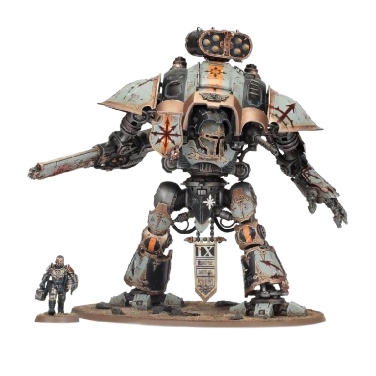 Knight Despoiler (Unpainted) (Assembled) From Warhammer 40k