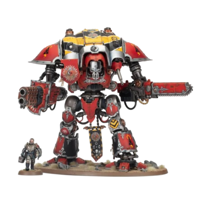 Knight Errant (Unpainted) (Assembled) From Warhammer 40k