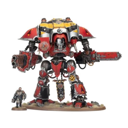 Knight Errant (Custom Painted) (Assembled) From Warhammer 40k on Wargame Trader