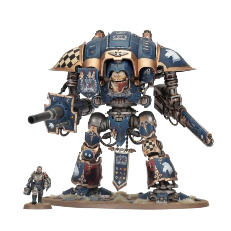 Knight Paladin (Unpainted) (Assembled) From Warhammer 40K