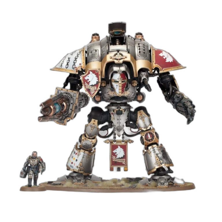 Knight Preceptor (Unpainted) (Assembled) From Warhammer 40k