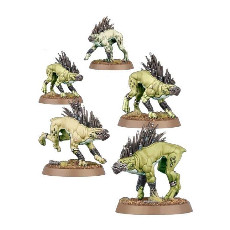 Kroot Hounds (Unpainted) (Assembled) From Warhammer 40K on Wargame Trader