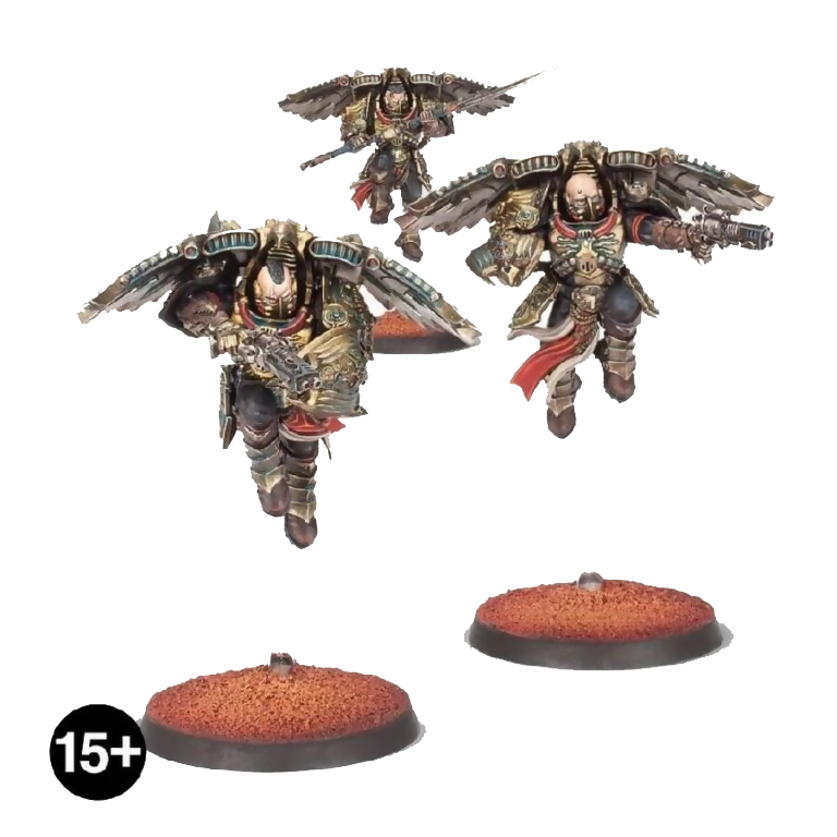 Legio Custodes Custodian Venatari Squad (Unpainted) (Assembled)